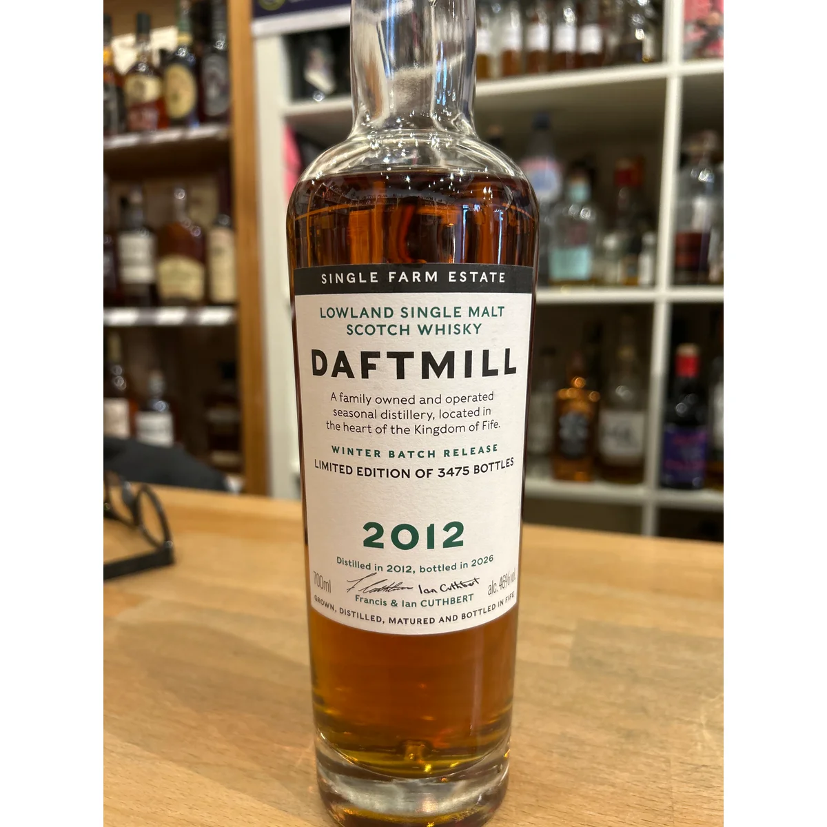 Daftmill 2012 Winter Batch Release